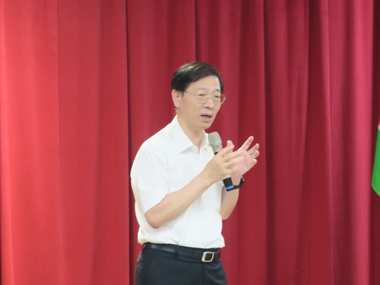 綦振瀛副校長於開幕式致詞