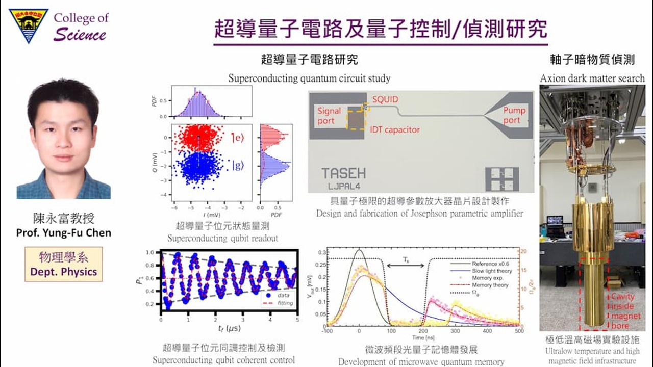 物理系陳永富教授