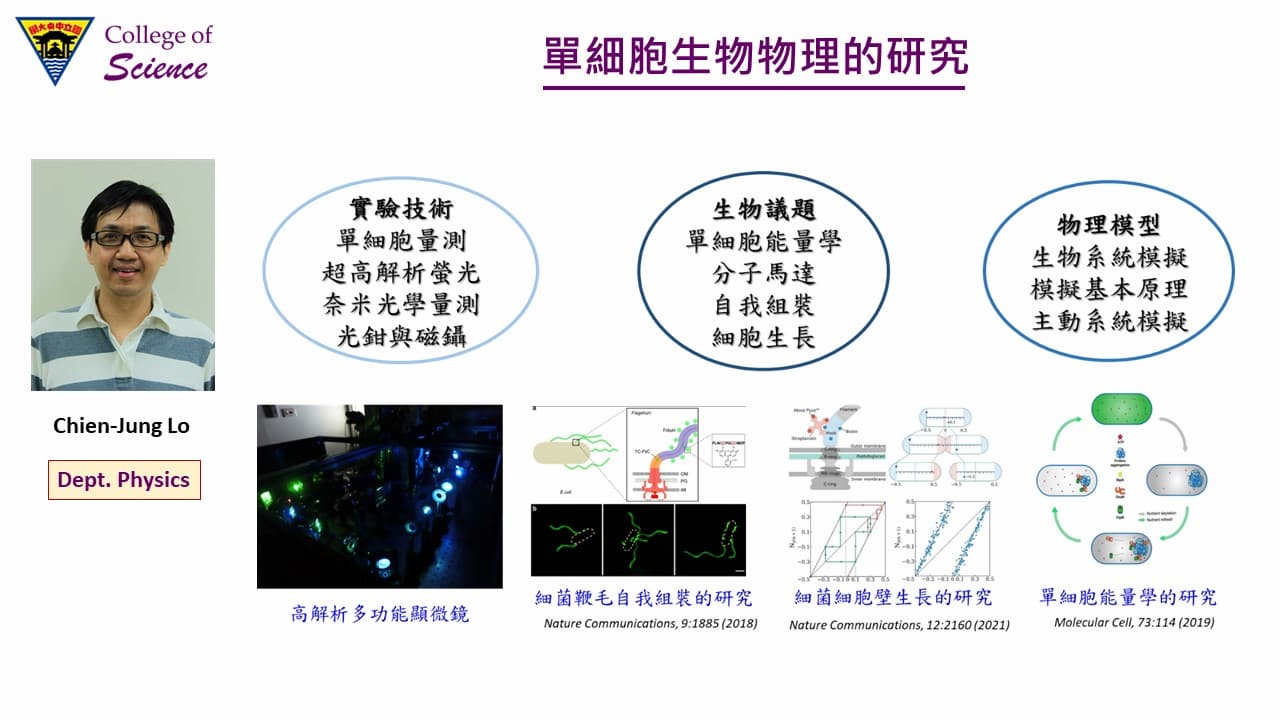 物理系羅健榮教授